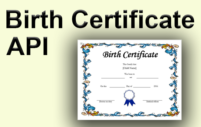 Birth Certificate Enrollment API